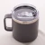 Import 12oz Travel Portable Office Double-layer Stainless Steel Coffee Mug With Handle from China