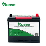 12V 60Ah cars battery for stop-start system auto batteries