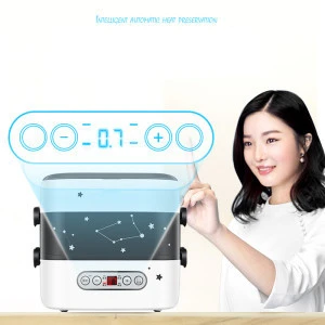 1.3-1.5L Mini Intelligent Electric Rice Cooker Household Rice Porridge Soup Cooking Machine 24H Timing Function 350W 220V