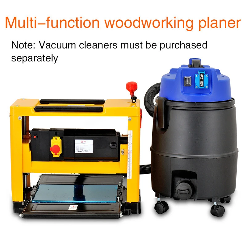 13 Inch Woodworking Planer Multi-function High Power Desktop Sheet Surface Household Automatic Feeding