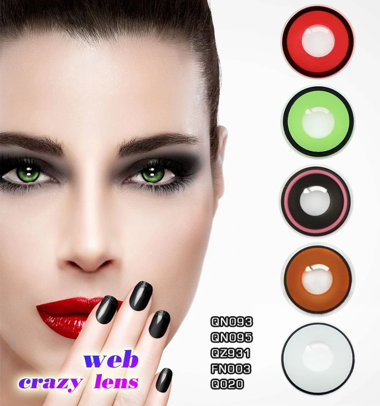 14.5mm Diameter big size circle color contact lenses Charming New Look Cosmetics Contacts