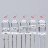 1.4V 20 30 45 60 Degrees 3mm 5mm 8mm Led Straw Hat 850nm 940nm 2000nm 1450nm Ir Infrared diode Emitter Photodiode ir Led