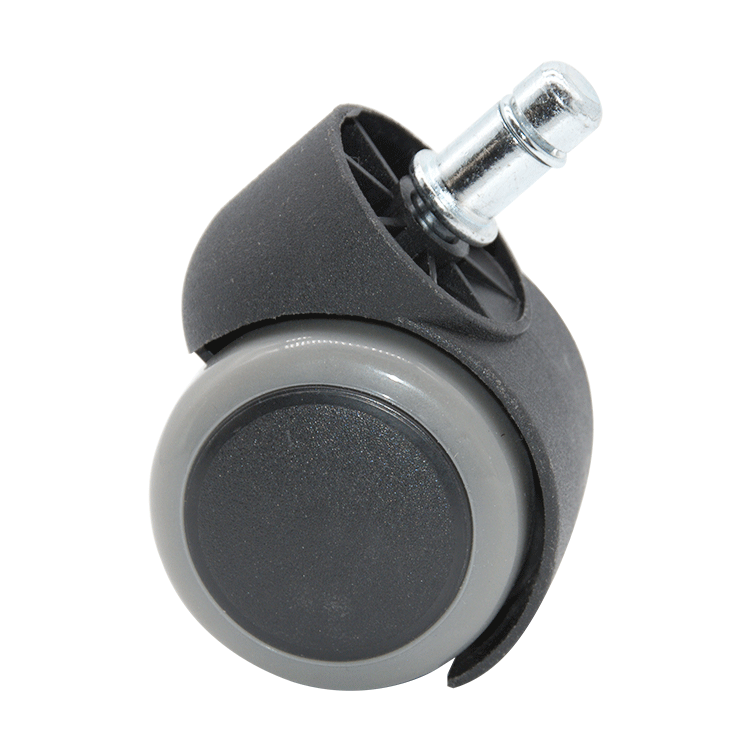 1.5 inch Rubber baby bed caster wheel office chair caster wheel manufacturer