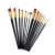 Import 15 piece Paint Brush Set with Multi-Function Bicolor Synthetic Hair Packed in Canvas Bag from China