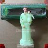 15cm plastic religious grow in the dark statue,sacred statue,religious satue with Saint Antonio Figure