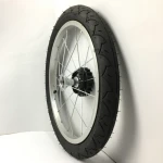 16x1.75 pneumatic tire aluminum spokes hub wheel with brake gear