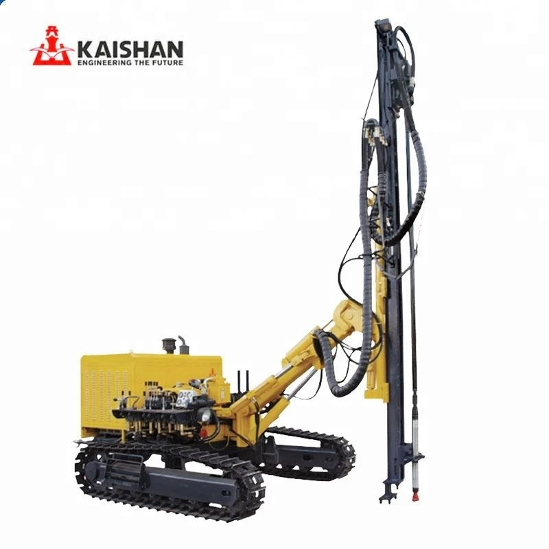 180m Meters Portable Hard Rock Borehole Well DTH Crawler Underground Water well Drilling rig