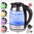 Import 1.8L Borosilicate Glass BPA-Free With Auto Shut-Off And Boil-Dry Protection Kettle, Cordless, LED Light Indicator Tea Kettle from China