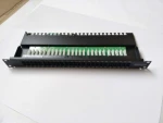 19" cat3 Telephone RJ45 voice patch panel 50port 1U