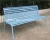 Import 19 years manufacturing experience metal park furniture wooden park furniture from China