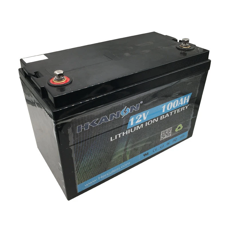 1KWH Deep Cycle LFP LiFePO4 12V 100Ah Lithium Ion Battery Pack for Solar Storage Golf Cart
