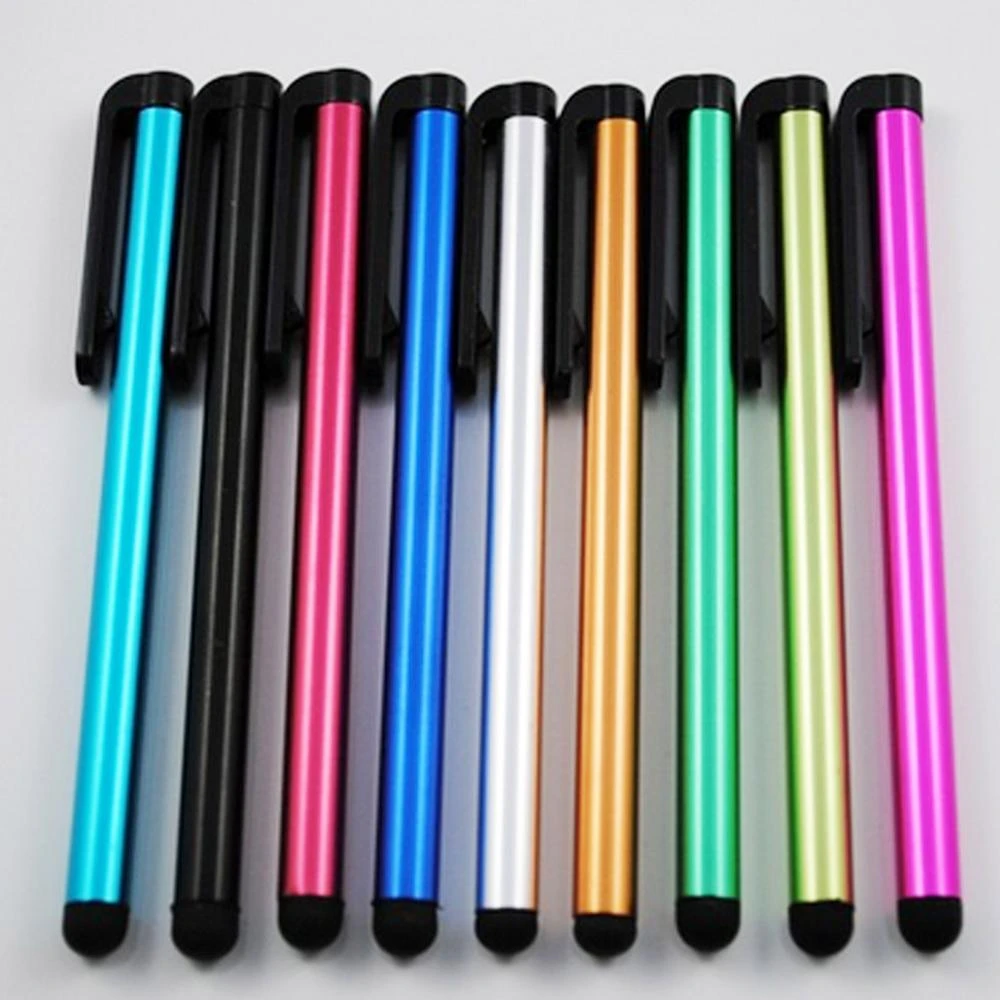 1pcs Capacitive Touch Screen Stylus Pen for IPhone IPad IPod Touch Suit for Other Smart Phone Tablet Metal Stylus Pencil
