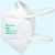 Import 1POWECOM KN95 Disposable Nose Masks KN95 Headband Face Mask PM2.5 Anti Dust Pollution White or Black GB-2626 KN95 160*105mm from China