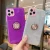 Import 2 in 1 Glitter TPU PC Girl Mobile Phone Case with Ring Holder Mobile Covers for Iphone 11 12 pro max from China