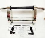 201 stainless steel car front bumper guard for PRADO 2010