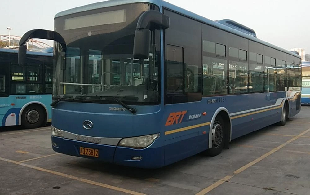 2013 Year Kinglong XMQ6127G Diesel Engine Second Hand Used Auto City Bus