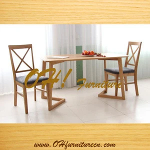 2017 Modern furniture Elegant Hot Solid Wood Restaurant Furniture Table Chair Set