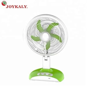 2018 Design  AC/DC Multifunction Powful 5 Blade 36 SMD  LED Fan With USB Output