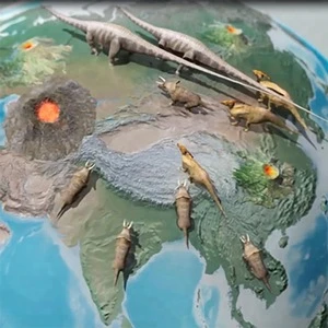 2018 Geography Augmented Reality ar world globe with base