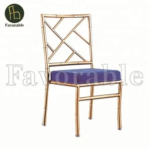 2018 Hot selling commercial furniture high quality Aluminum chiavari chair