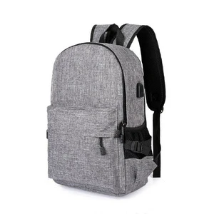 2018 Latest new design school bag laptop,wholesale school bag usb,stock lots school bag