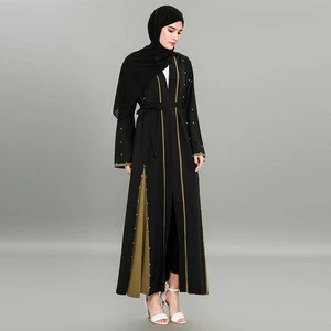 2018 modest maxi women abaya hijab muslim dress jilbab islamic clothing