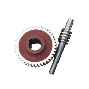2018 new products c45 brass worm wheel and worm gear shaft