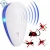 Import 2018 Pest Control Ultrasonic Repeller Upgraded Electronic Indoor Pest Control with Night Light Repels Rodents and Insect from China