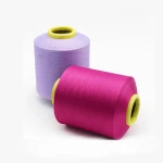 2018China polyester spandex covered 2075 blended yarn