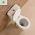 Import 2019 Cheap New 2 Piece Bathroom Toilet Suite Factory Sale with PP Seat Cover Siphon Washing Fashion Design from China