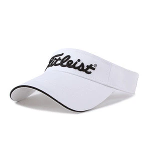 2019 cotton simple sun visor for promotion