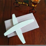 2020 custom printing zebra nail file 100/180 disposable nail file/ bulk nail file/diamond deb