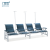 Import 2020 hospital waiting room 3 4 5 seater metal stainless steel seating airport gang seat chair from Foshan from China