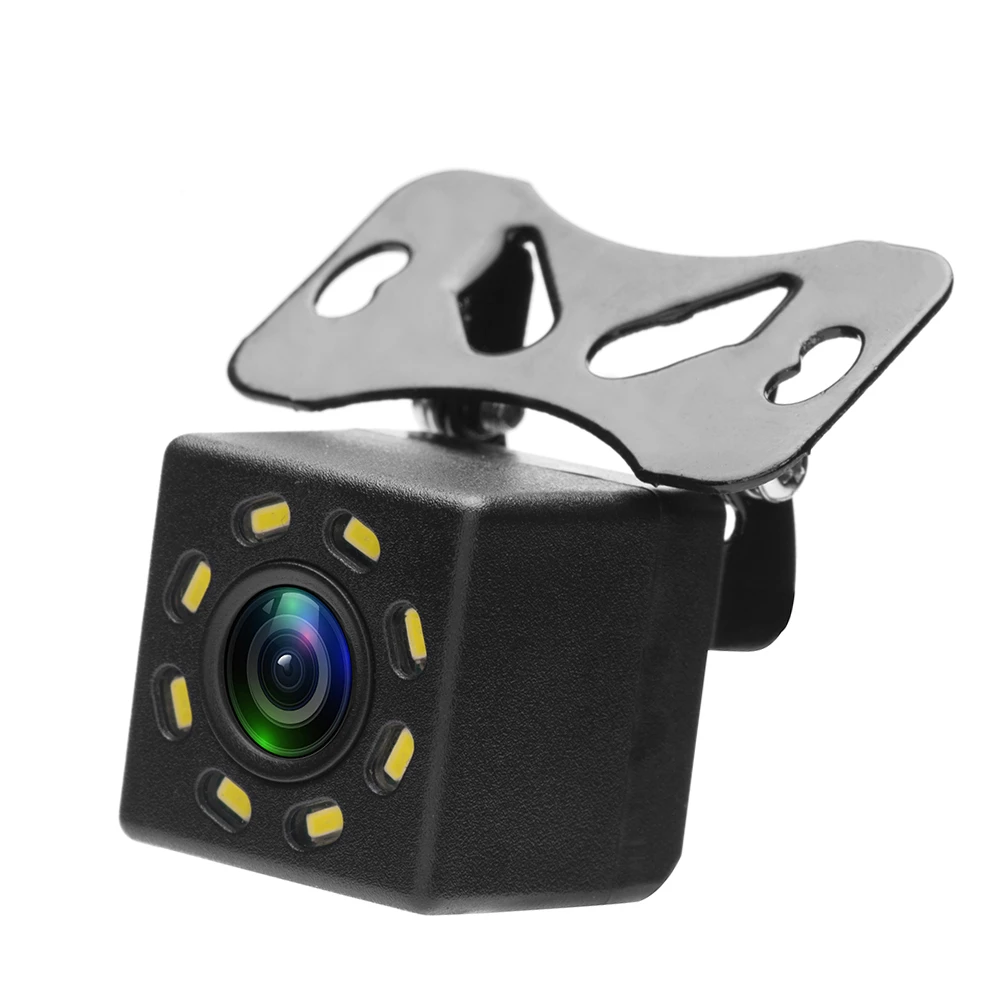 2020 Hot Sale HD CCD Night Vision 8 LED Car Rear View Camera 170 Wide Angle Universal Car Reverse Rearview Camera