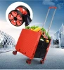 2020 New Design Folding Telescopic Trolley Shopping Cart Luggage With 8 Replacement Spinner Wheels