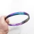 Import 2020 Newest Hot Rainbow Multicolor Magic Ring Stainless Steel Magic Ring Bracelet Decompression 3D Color Flowing Magic Ring from China