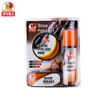 2020 portable shoe brush black brown neutral shoe wax polish tin box set leather shoe care kit