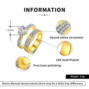 2021 bijoux bague couple ring jewelry couple engagement rings gold silver jewelry anello di coppia couple wedding rings jewelry
