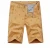 Import 2021 Cotton Summer Casual Solid Chino Cargo Men Shorts 100% Cotton Customized Size Cotton Fabric Camo Pattern Negotiable Printed from China