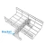 Import 2021 hot sale factory customized vertical elbow wire mesh tray stainless steel cable rack support from China