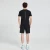 Import 2021 new spandex polyester short-sleeved top male summer sports short-sleeved round collar casual T-shirt casual sports fashion from China