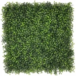 2021 Top Sale Vertical Garden Fence PE Green Leaf Fence Plant Wall Artificial Boxwood Panel With Milan Grass Hedge Wall
