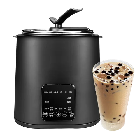 2023 new 1300W 9 Liter Multifunctional Electric Tapioca Cooker Pearls Commercial Pearl Cooker Bubble Tea Equipment Boba Cooker
