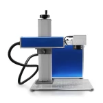 20w 30w 60w JPT M7 MOPA Split Desk Portable Type Color fiber laser marking machine Price fiber Laser Engraver For Metal Sale