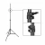 Import 2.1m Professional Photography Light Stand Black Aluminium Mobile Phone Camera Tripod For Smartphone from China