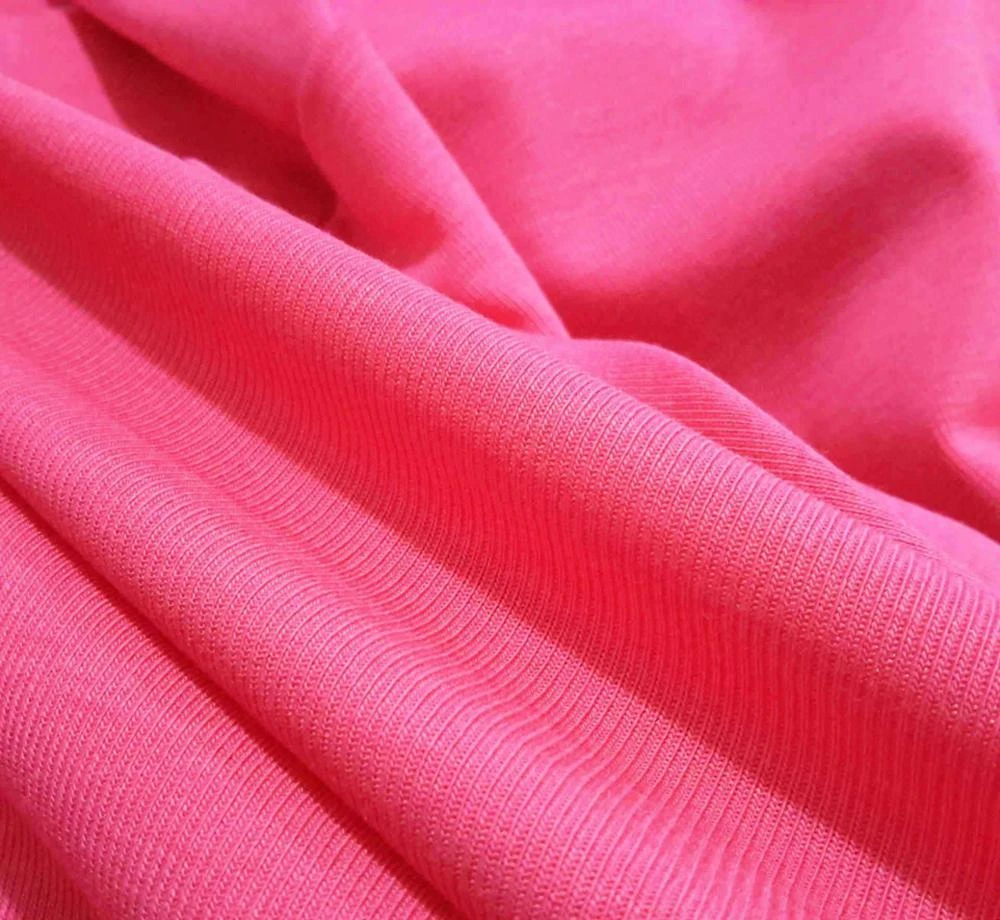 21s combed cotton fabric 2*2 rib.100% combed cotton yarn 2*2 rib knit fabric for sweater,textile,shirt.