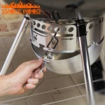 22 Inch Weber Kettle Steel Charcoal BBQ Grill