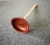 Import 2216   5&quot; brown  Rubber toilet plunger with naturer wood handle from China