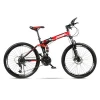 24 26 inch 21 speeds disc brake spoke wheel folding mountain bike bicycle