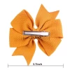 24pcs Different Colors 3.7 inch Grosgrain Ribbon Baby Girls Hair Bows Hair Bows Accessories for Infants Toddlers Kids Teens